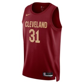 Canotte Uomo Cleveland Cavaliers Jarrett Allen 31 Nike 2022-23 Icon Edition Maroon Swingman